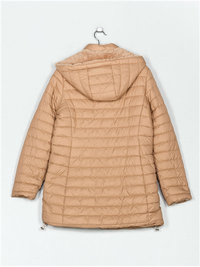 Anorak amplio reversible capucha forro polar 2