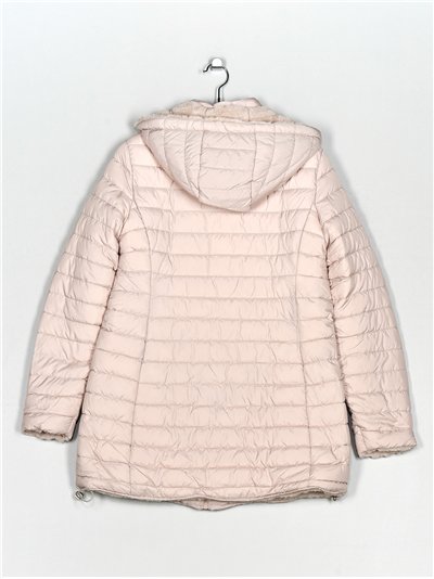 Anorak amplio reversible capucha forro polar 2
