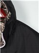 Anorak amplio reversible metalizado capucha