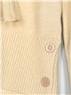 Jersey soft detalle botones + Bufanda
