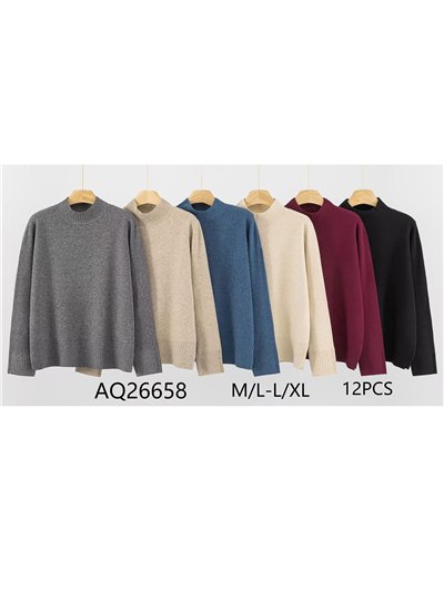 Jersey punto cálido cuello perkins 2