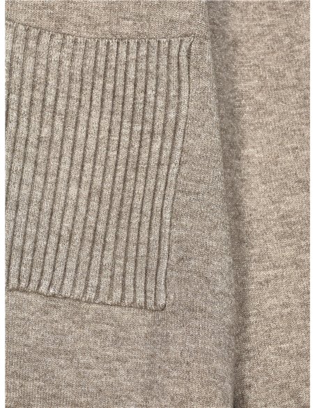 Conjunto Jersey bolsillos cuello vuelto + Pantalón