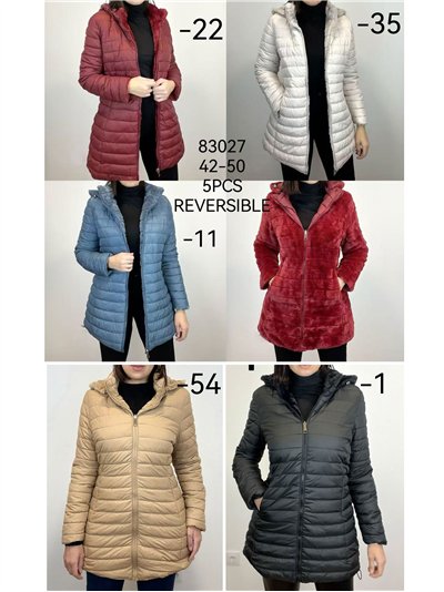 Anorak amplio reversible capucha forro polar 2