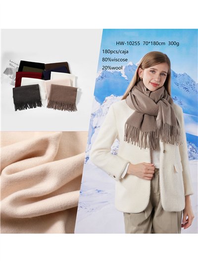 Bufanda soft flecos 2