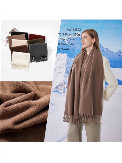 Bufanda soft flecos 2