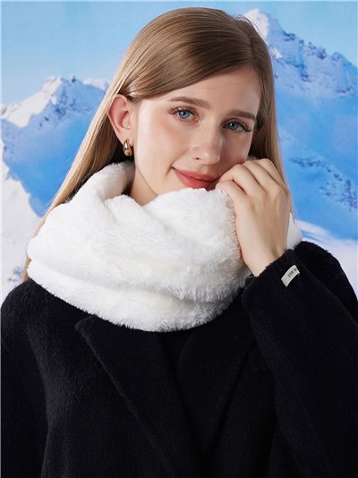 Bufanda cuello pelo