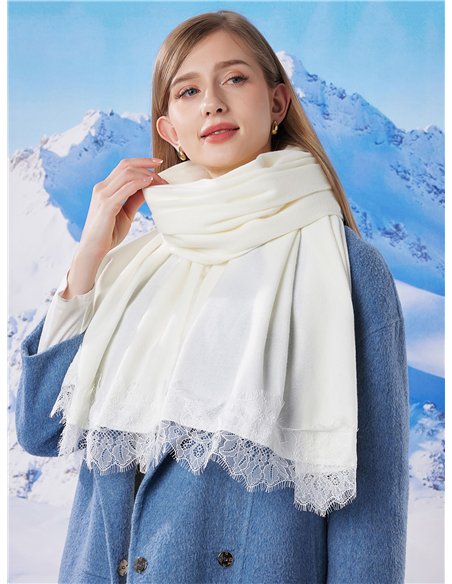 Bufanda encaje