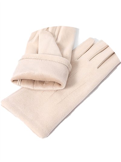 Guantes efecto ante forro polar 2