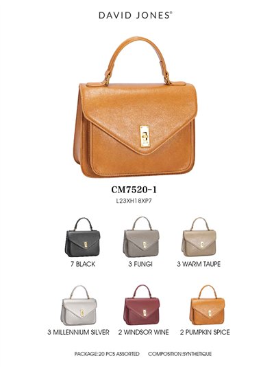 Mini bolso tote solapa