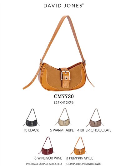 Mini bolso de hombro combinado