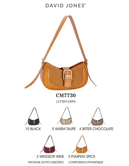 Mini bolso de hombro combinado