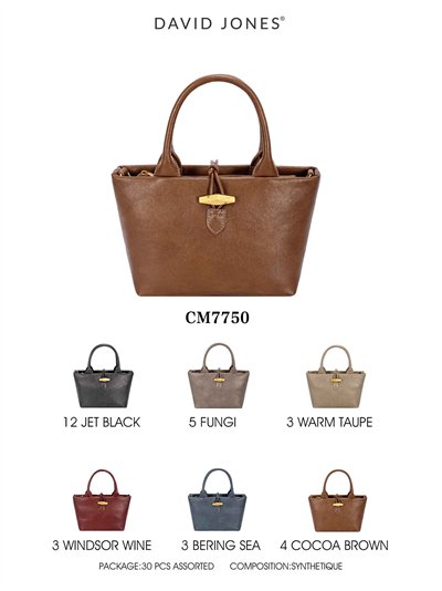 Bolso tote detalle metálico