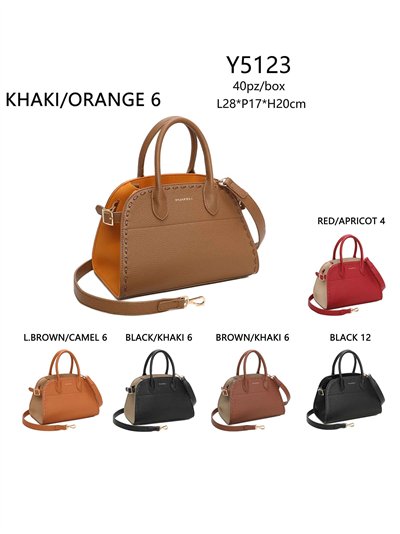 Bolso bowling pespuntes