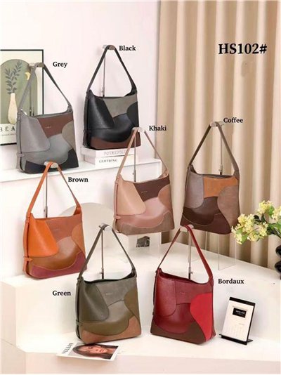 Bolso de hombro patchwork