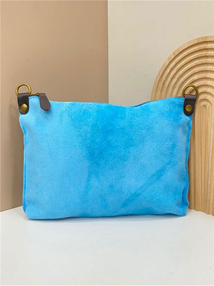 Bolso bandolera serraje