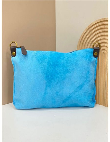 Bolso bandolera serraje