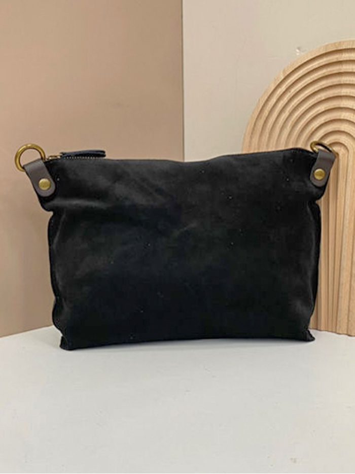 Bolso bandolera serraje