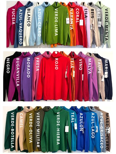 Jersey básico soft cuello vuelto 2