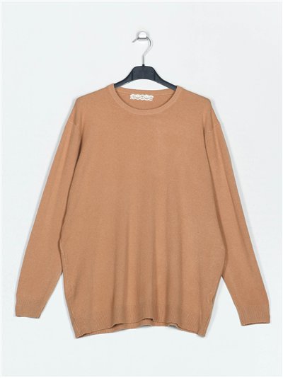 Jersey básico soft cuello redondo