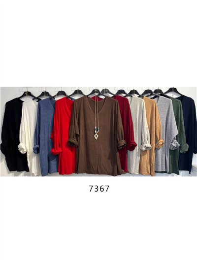 Jersey liso talla grande negro 2