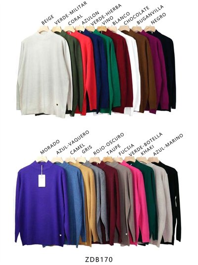 Jersey básico soft cuello perkins