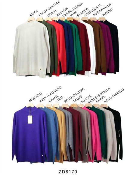 Jersey básico soft cuello perkins