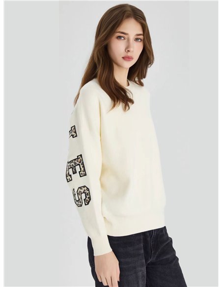 Jersey Los Angeles lentejuelas