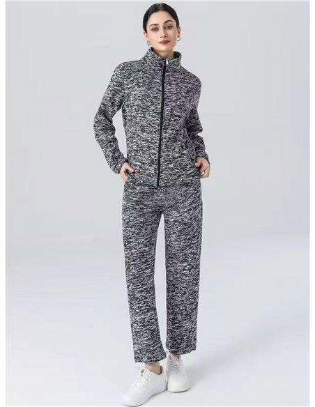 Conjunto Sudadera punto cremallera + Pantalón