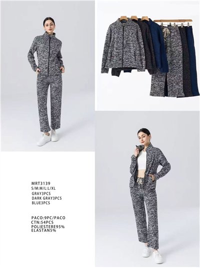 Conjunto Sudadera punto cremallera + Pantalón 2