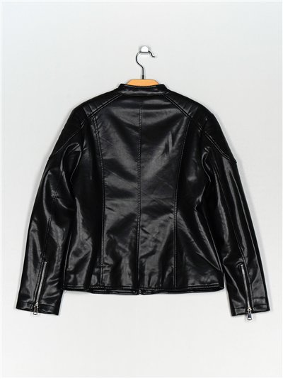 Chaqueta efecto piel pelo 2