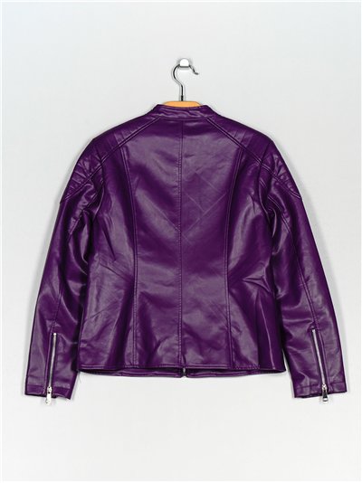 Chaqueta efecto piel pelo 2