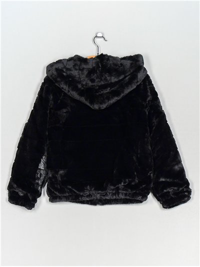 Chaqueta pelo capucha 2