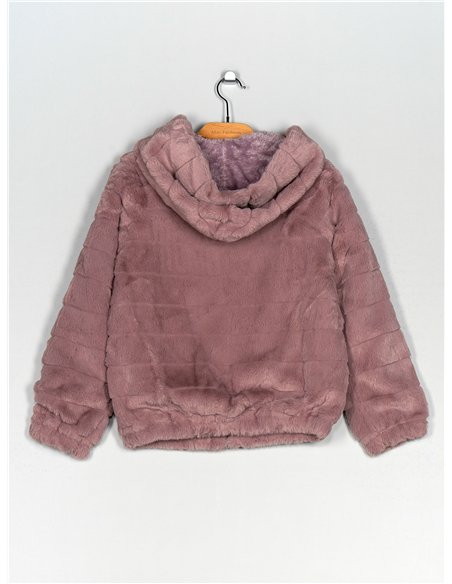 Chaqueta pelo capucha