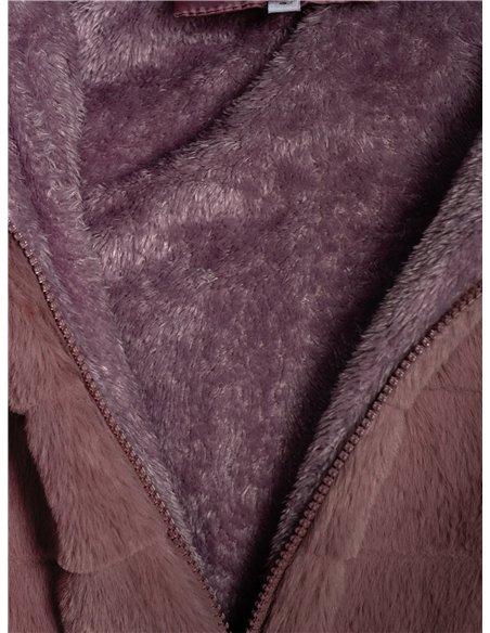 Chaqueta pelo capucha