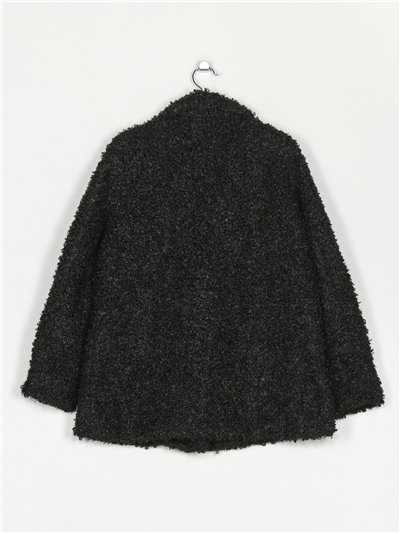 Abrigo borrego botones 2