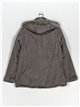 Parka reversible capucha