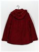 Parka reversible capucha
