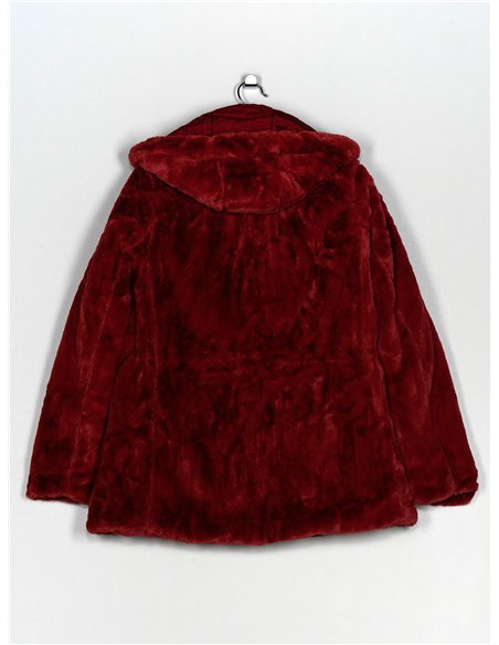 Parka reversible capucha