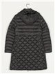 Anorak largo capucha
