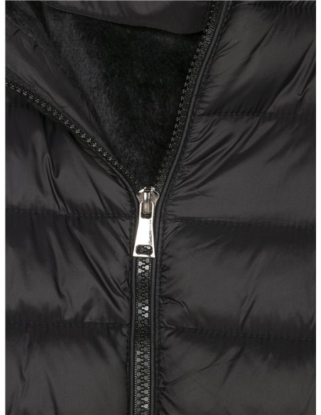 Anorak largo capucha