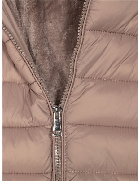 Anorak largo capucha