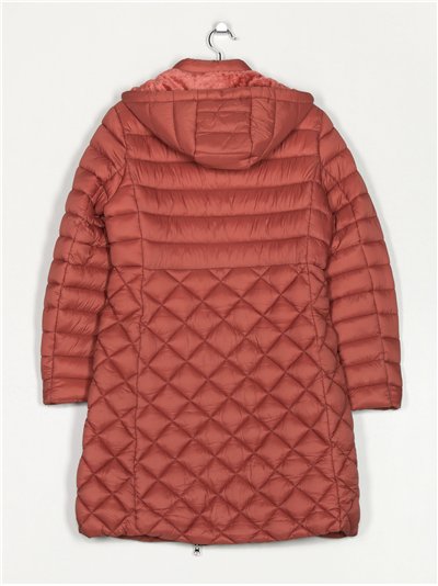 Anorak largo capucha 2