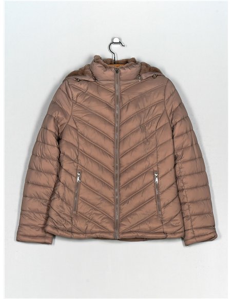 Anorak reversible pelo