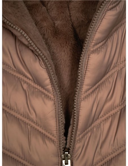 Anorak reversible pelo