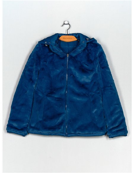 Anorak reversible pelo