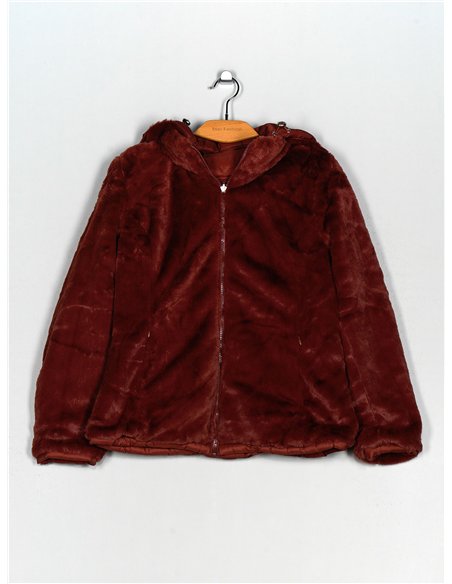 Anorak reversible pelo