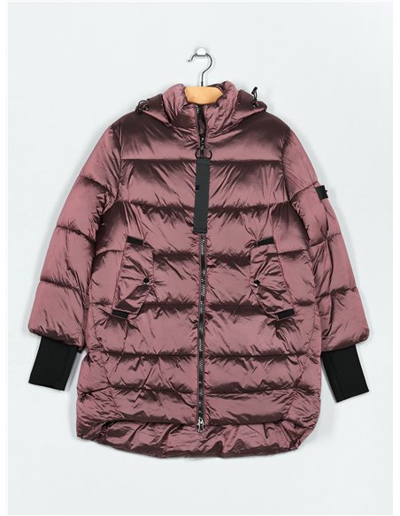 Anorak amplio capucha