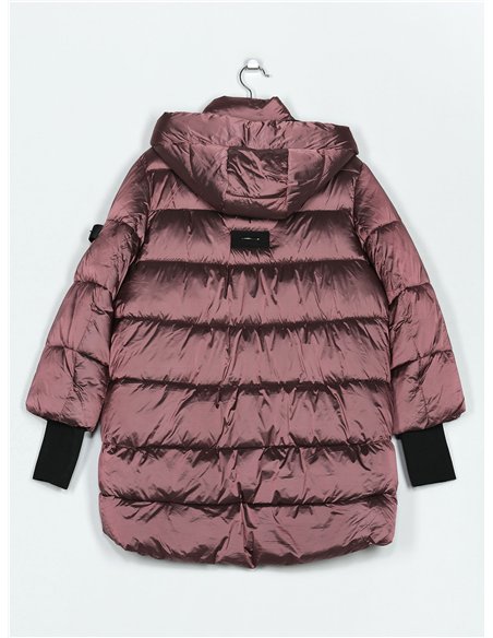 Anorak amplio capucha