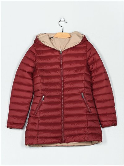 Anorak reversible capucha