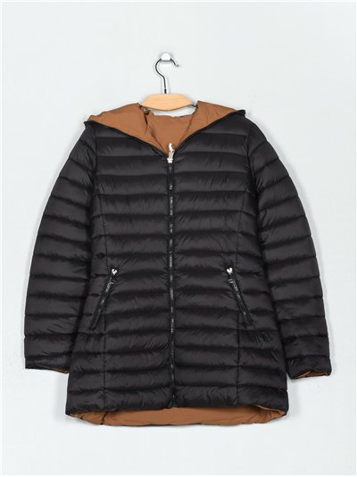 Anorak reversible capucha